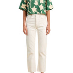 Trovata Thia Shirt Madalena Floral - Vermillion
