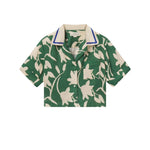 Trovata Thia Shirt Madalena Floral - Vermillion