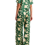 Trovata Vera Pant Madalena Floral - Vermillion