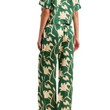 Trovata Vera Pant Madalena Floral - Vermillion