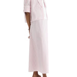 TWP A - Line Skirt - Vermillion