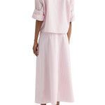 TWP A - Line Skirt - Vermillion