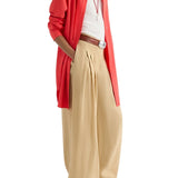 TWP Big Joe Shirt Dress - Vermillion