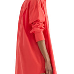 TWP Big Joe Shirt Dress - Vermillion