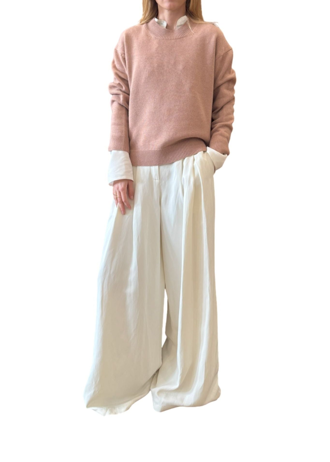 TWP Boy Crewneck - Vermillion