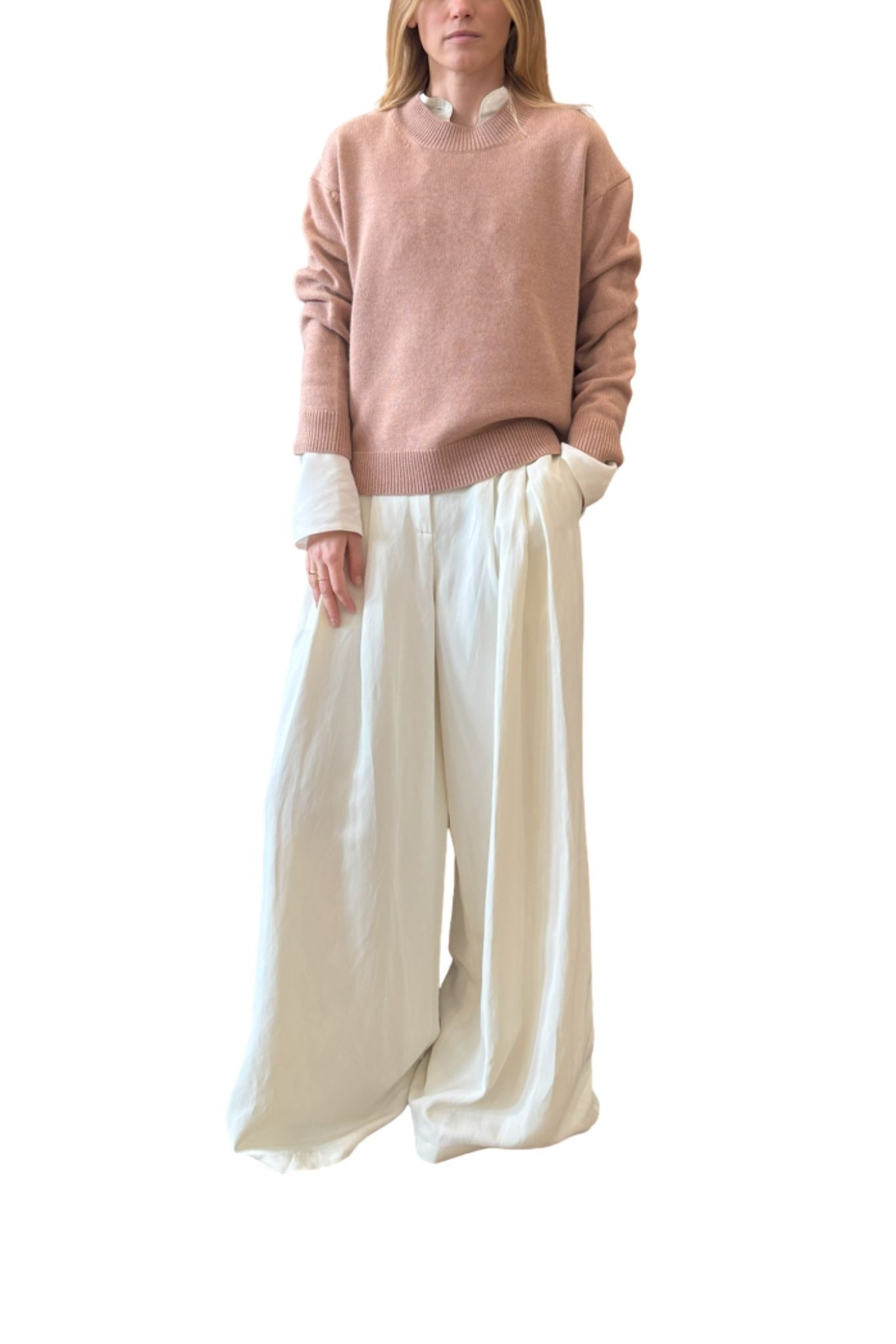 TWP Boy Crewneck - Vermillion