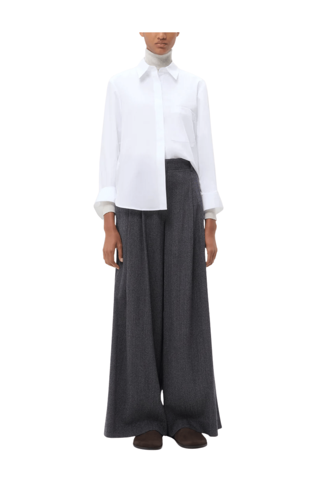 TWP Boyfriend Top - Vermillion