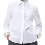 TWP Boyfriend Top - Vermillion