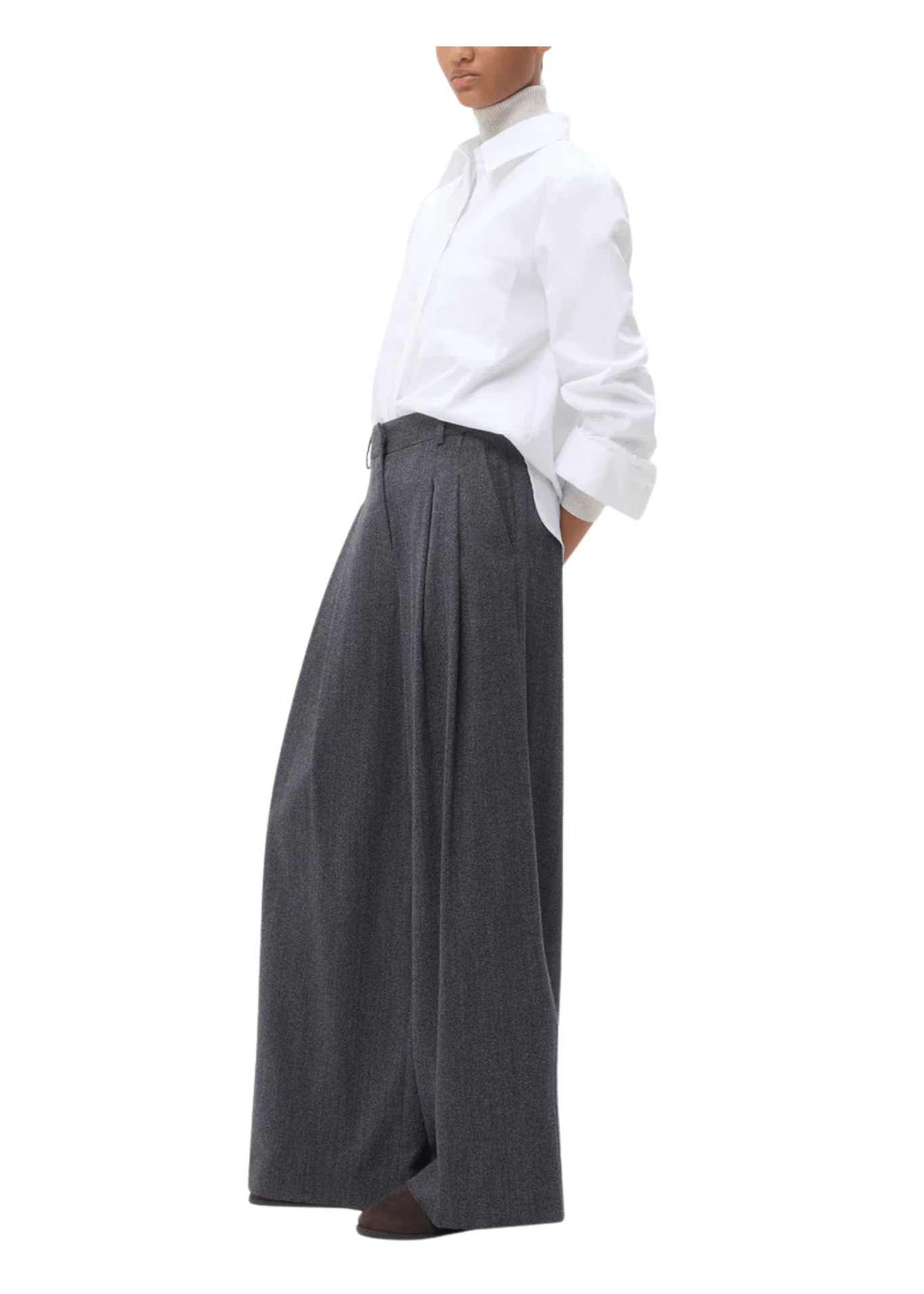 TWP Boyfriend Top - Vermillion