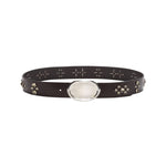 TWP Buckle Bunny W/ Crystals - Vermillion