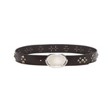 TWP Buckle Bunny W/ Crystals - Vermillion
