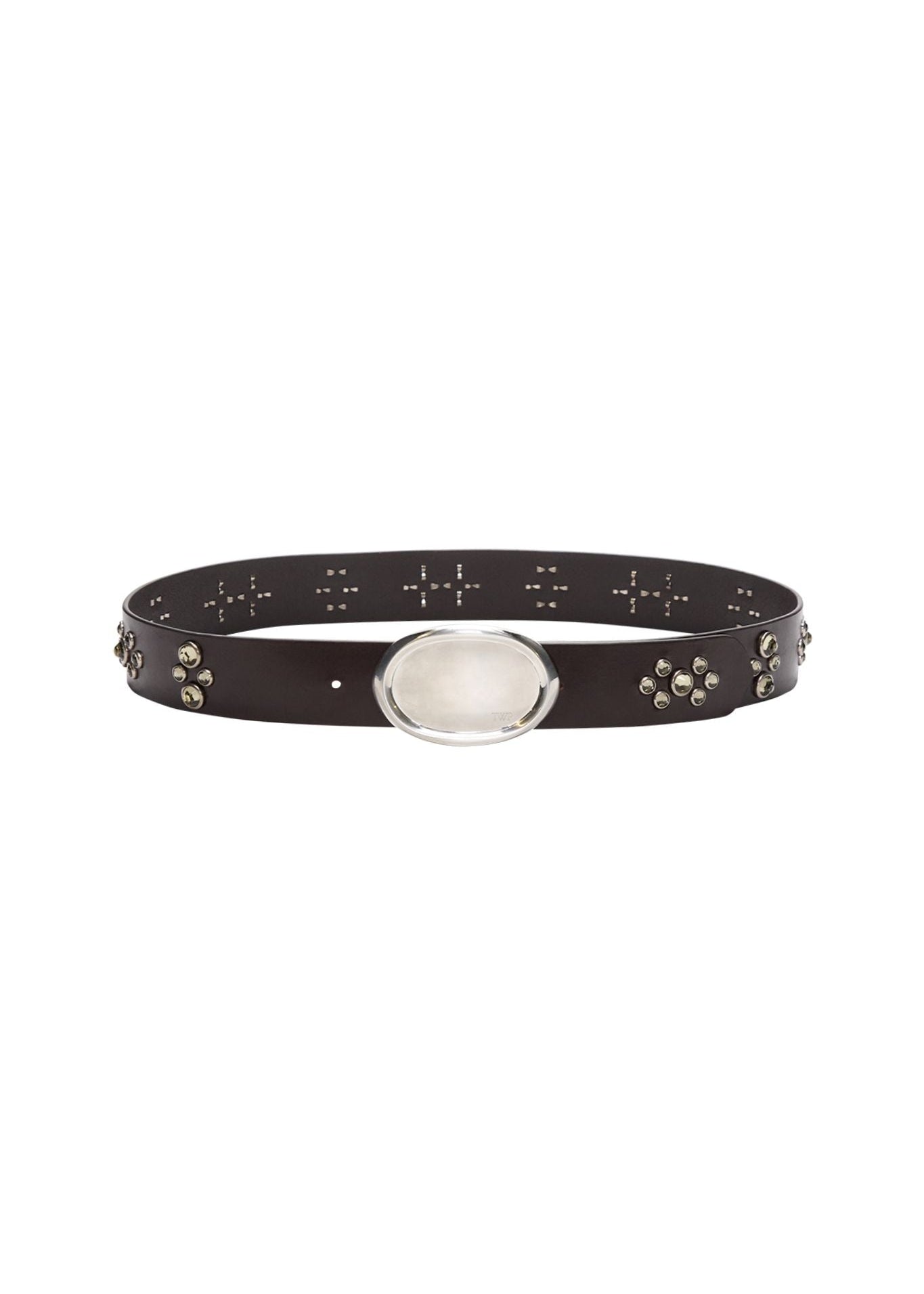 TWP Buckle Bunny W/ Crystals - Vermillion