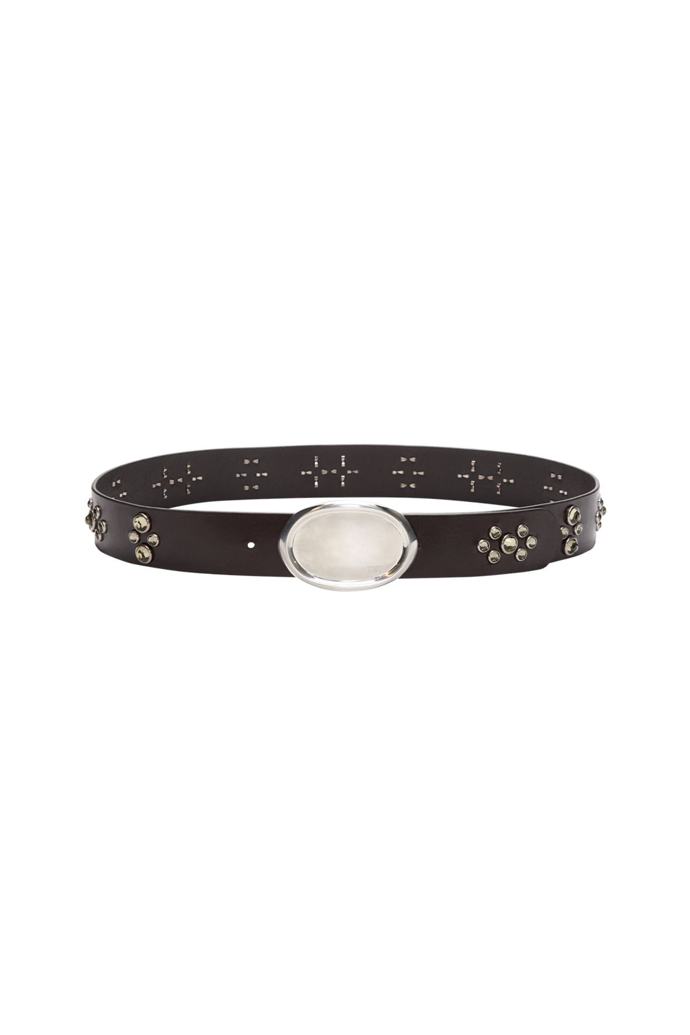 TWP Buckle Bunny W/ Crystals - Vermillion
