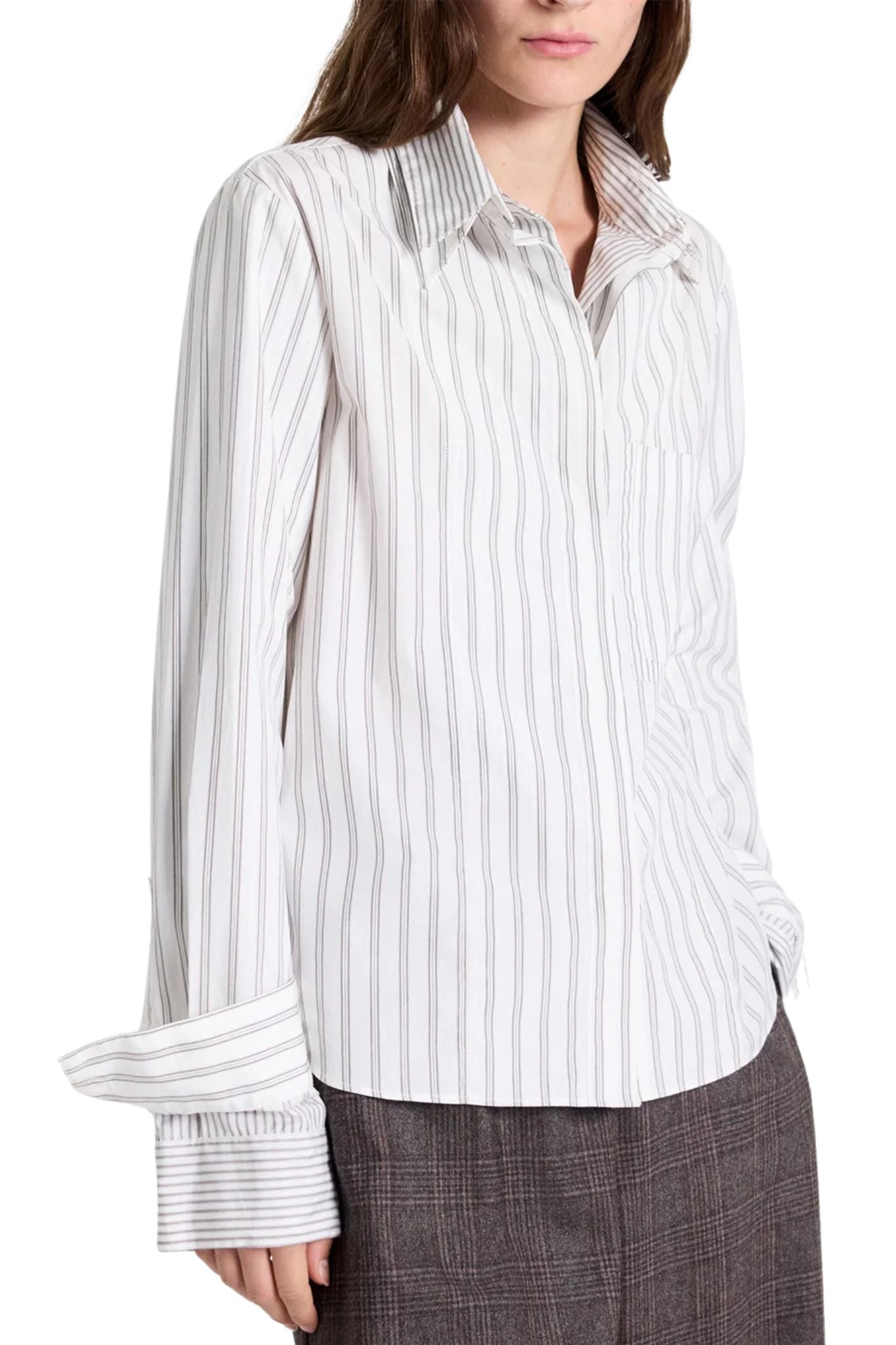 TWP Double Layer Boyfriend - Vermillion