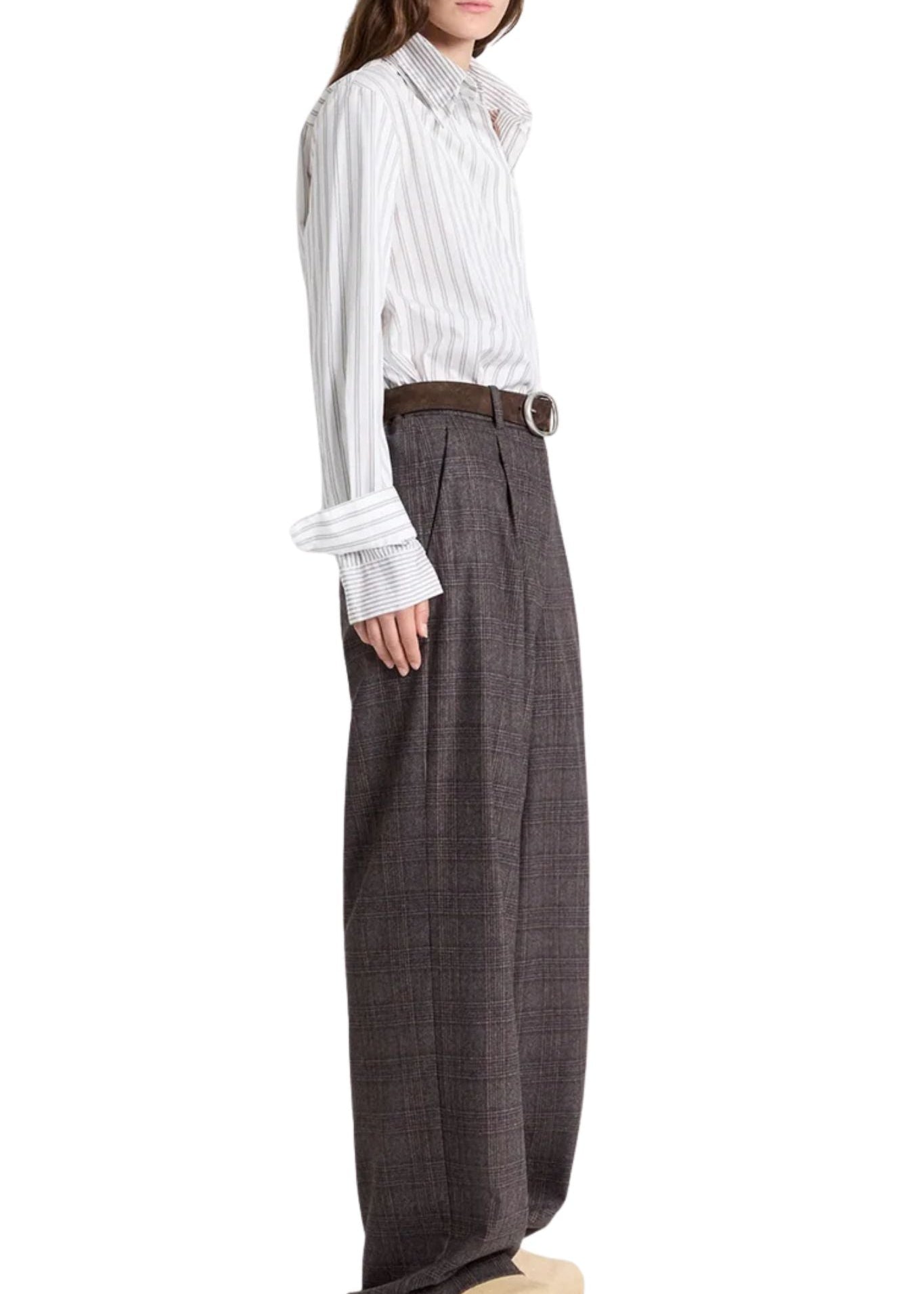 TWP Double Layer Boyfriend - Vermillion