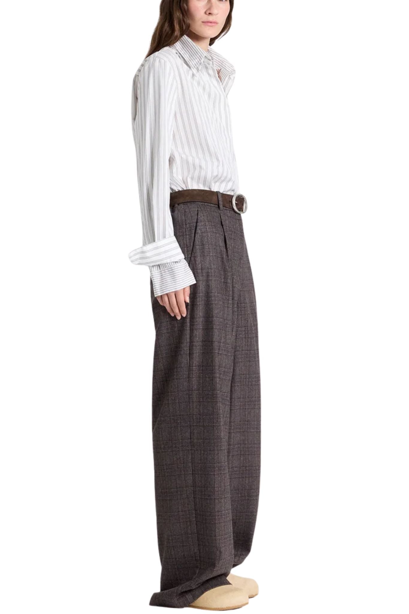 TWP Double Layer Boyfriend - Vermillion
