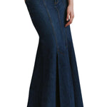 TWP Harley Denim Skirt - Vermillion