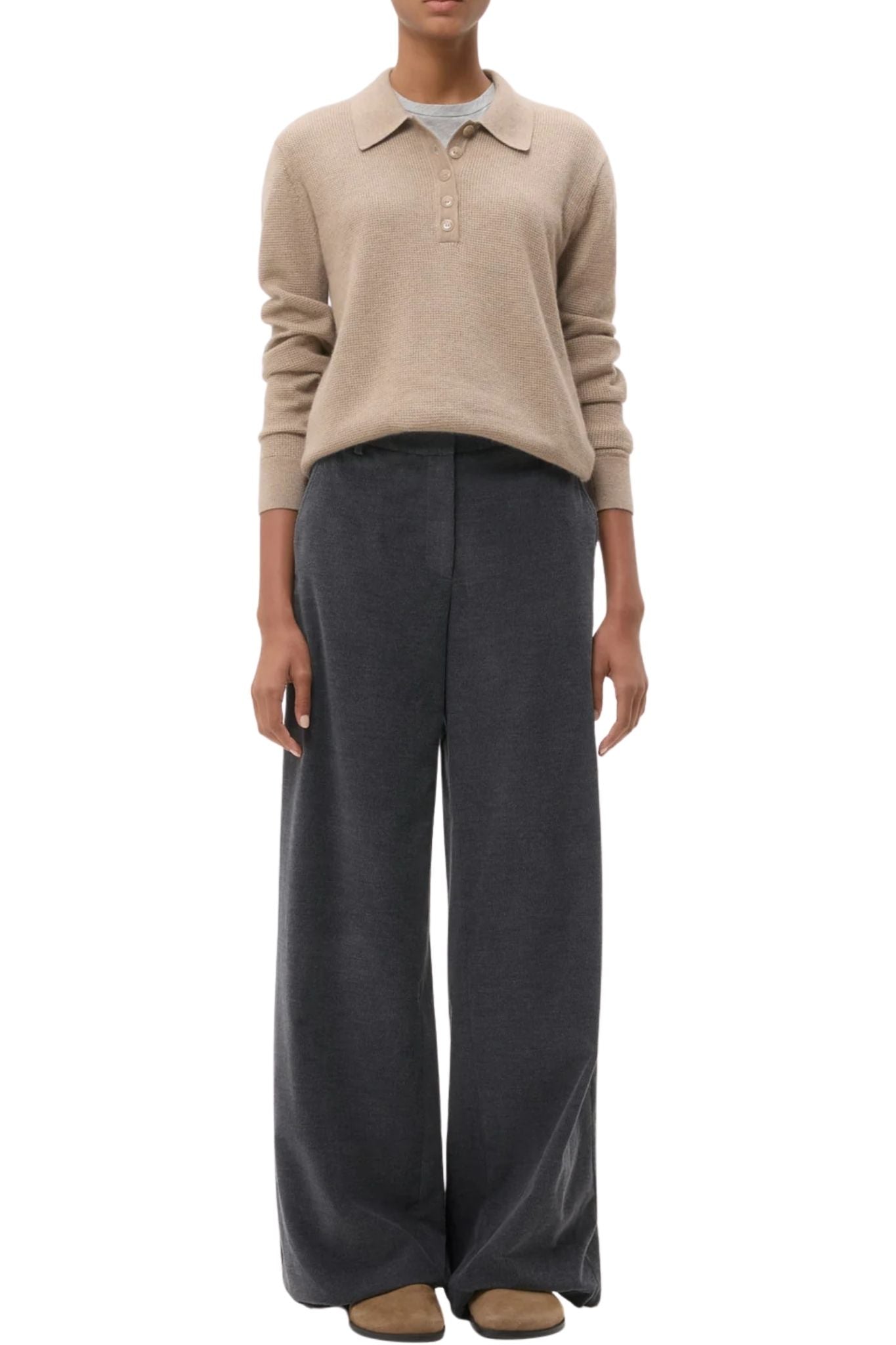 TWP Jorden Polo - Vermillion