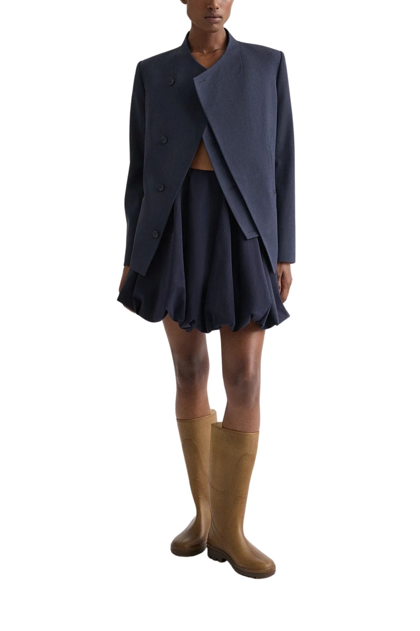 TWP Julia Skirt - Vermillion