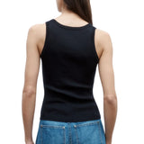 TWP Knit Tank - Vermillion