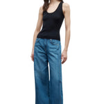 TWP Knit Tank - Vermillion