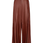 TWP Leather Didi Pant - Vermillion