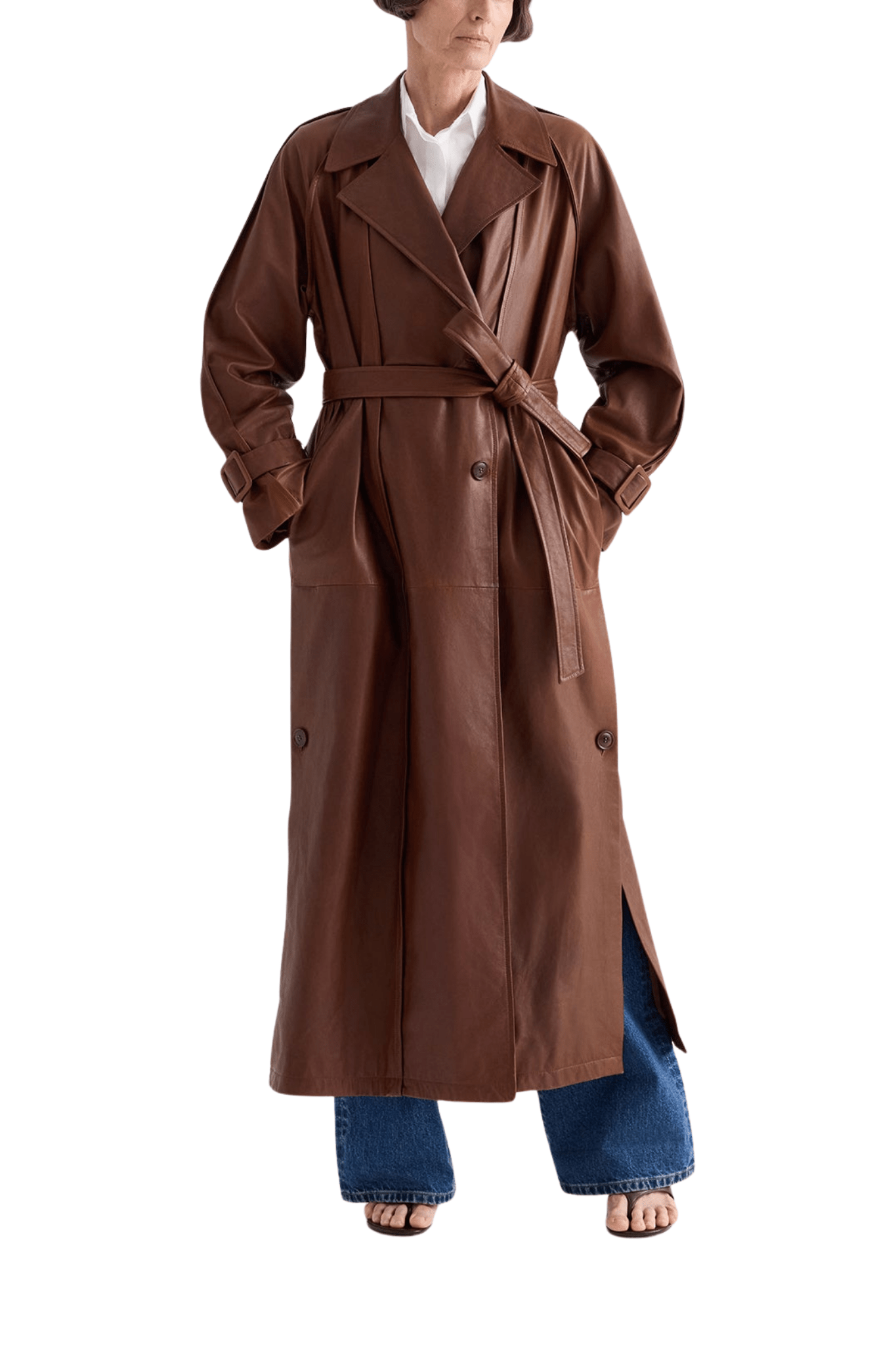TWP Leather Unfinished Business - Vermillion