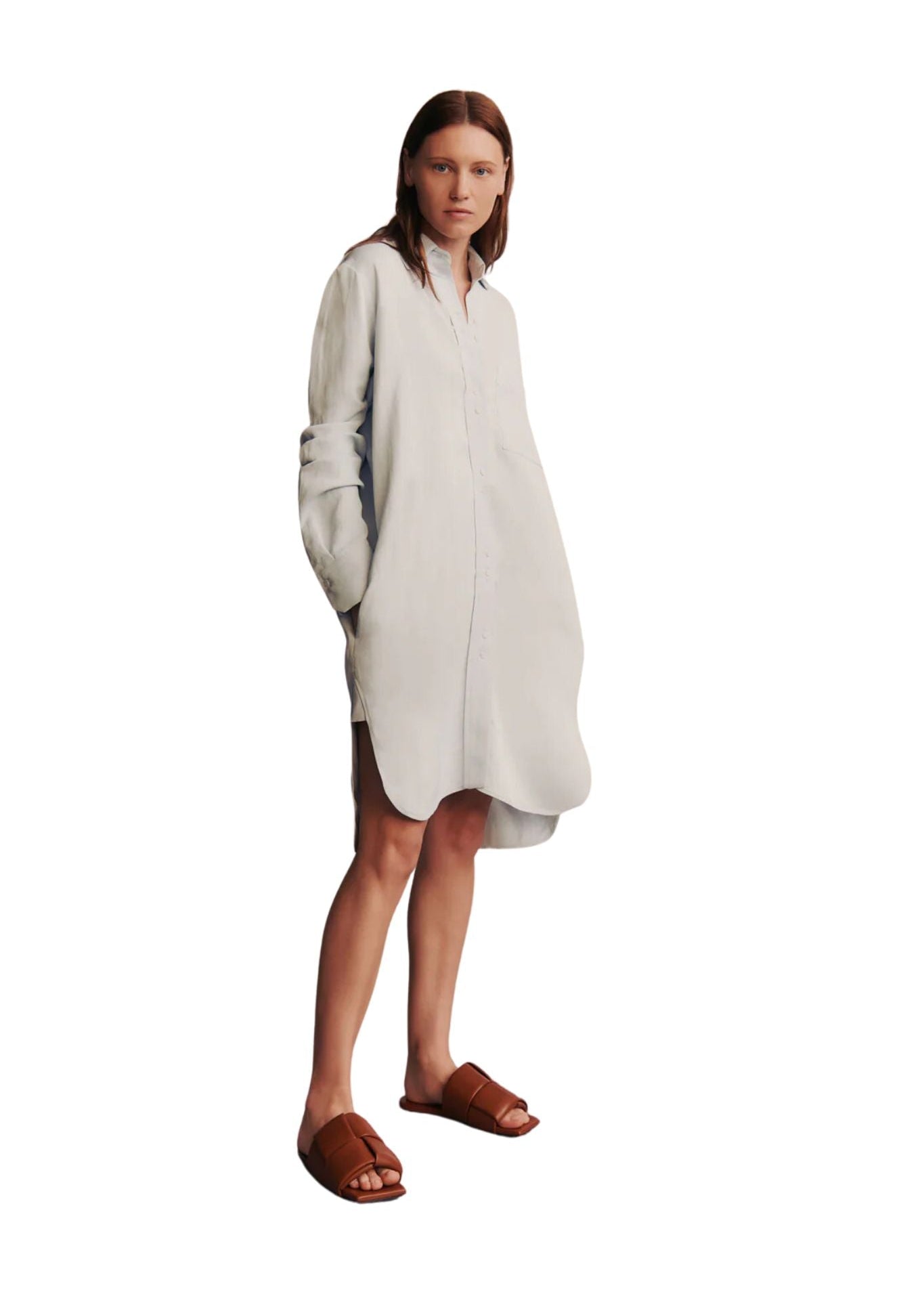 TWP Ma House Dress - Vermillion