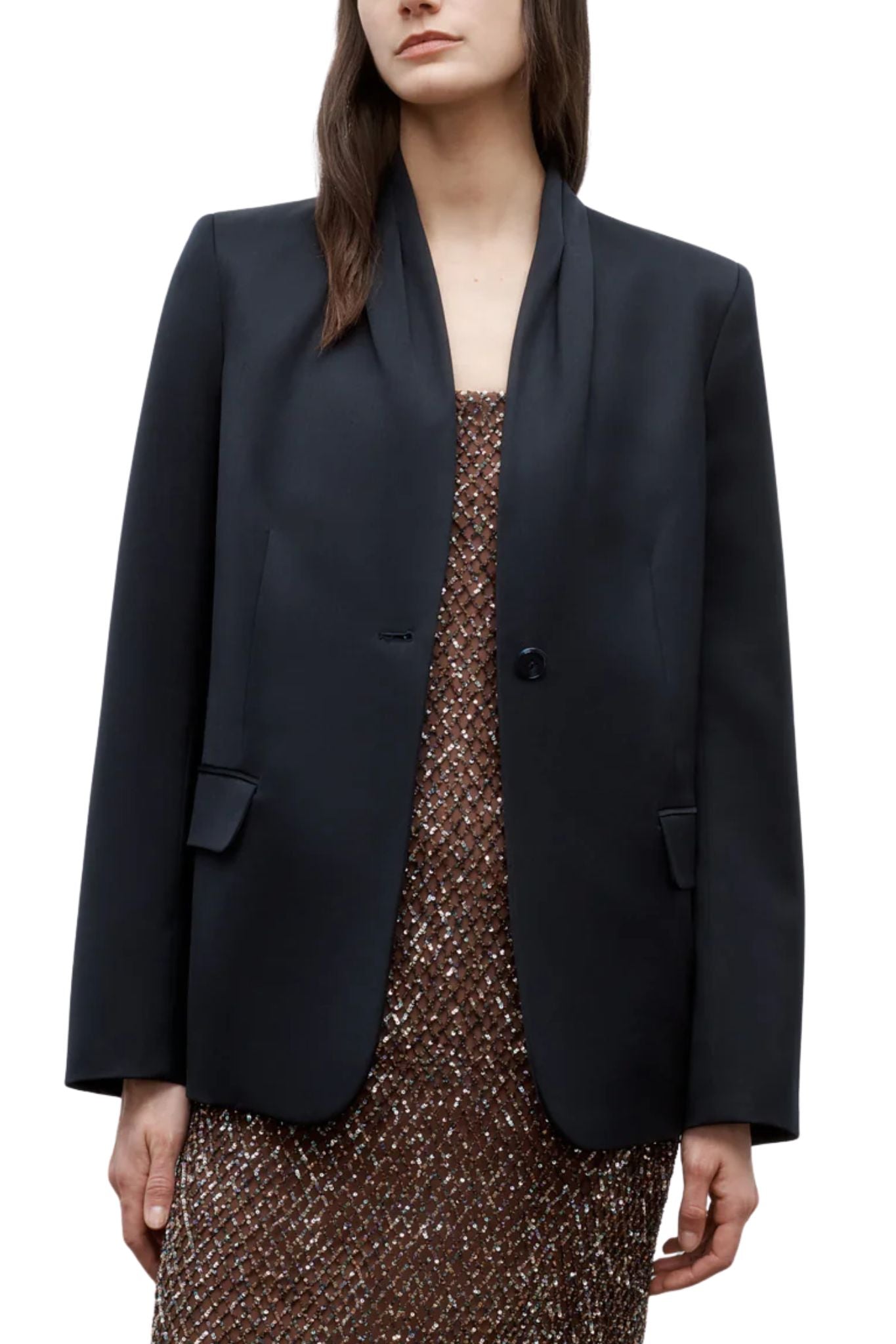 TWP New Dinner Jacket - Vermillion