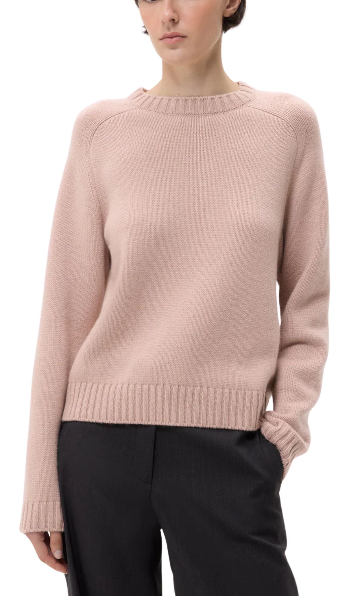 TWP New Jill Crewneck - Vermillion