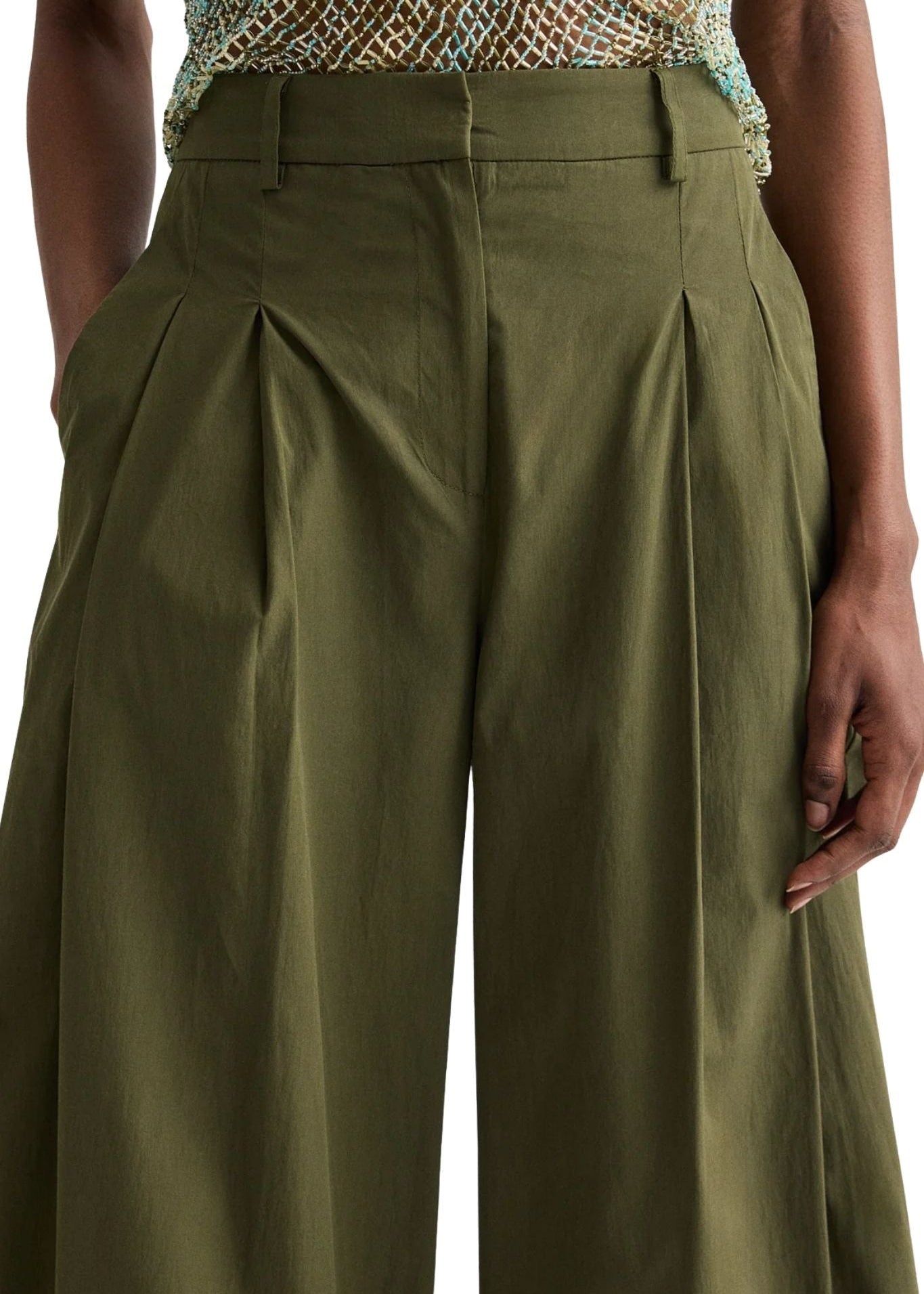 TWP Next Didi Raw Hem - Vermillion