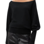 TWP Off the Shoulder Knit - Vermillion