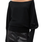 TWP Off the Shoulder Knit - Vermillion