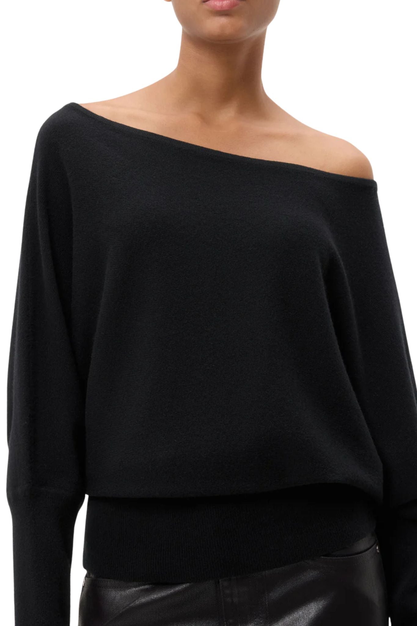 TWP Off the Shoulder Knit - Vermillion