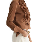 TWP Patti Blouse - Vermillion