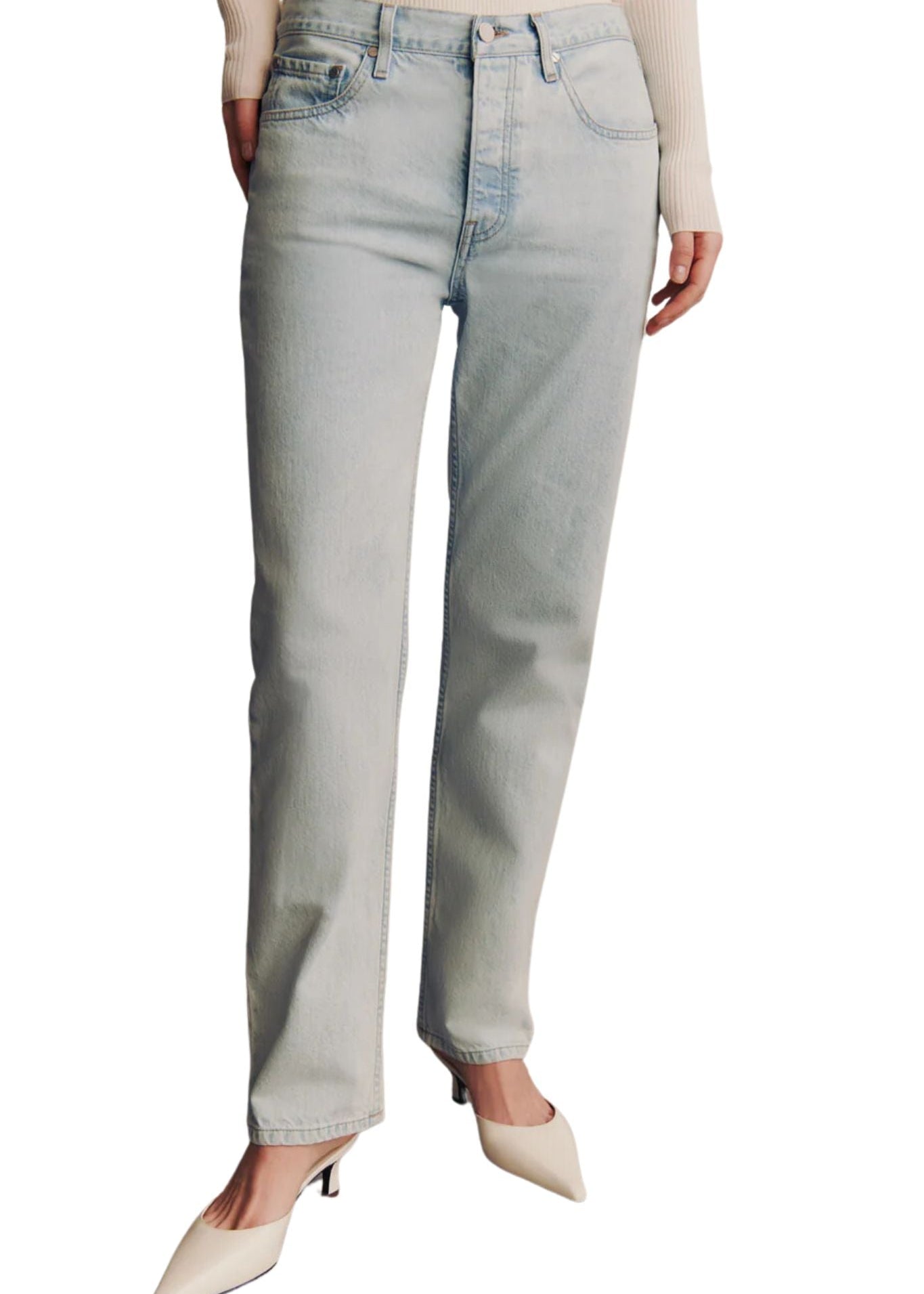 TWP Soda Pop Jean - Vermillion