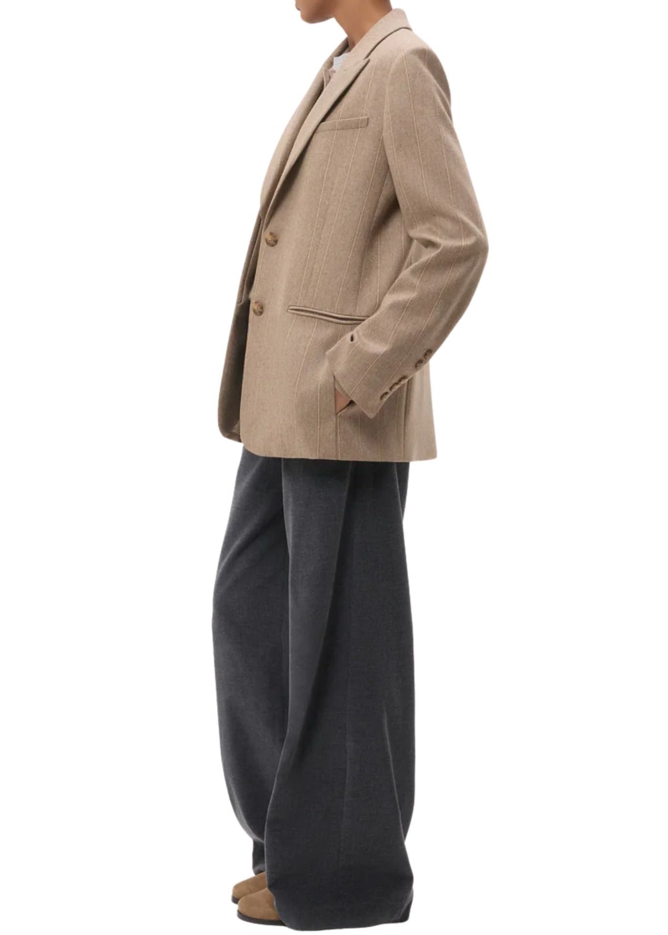 TWP Sweet Pea Without Pintuck - Vermillion