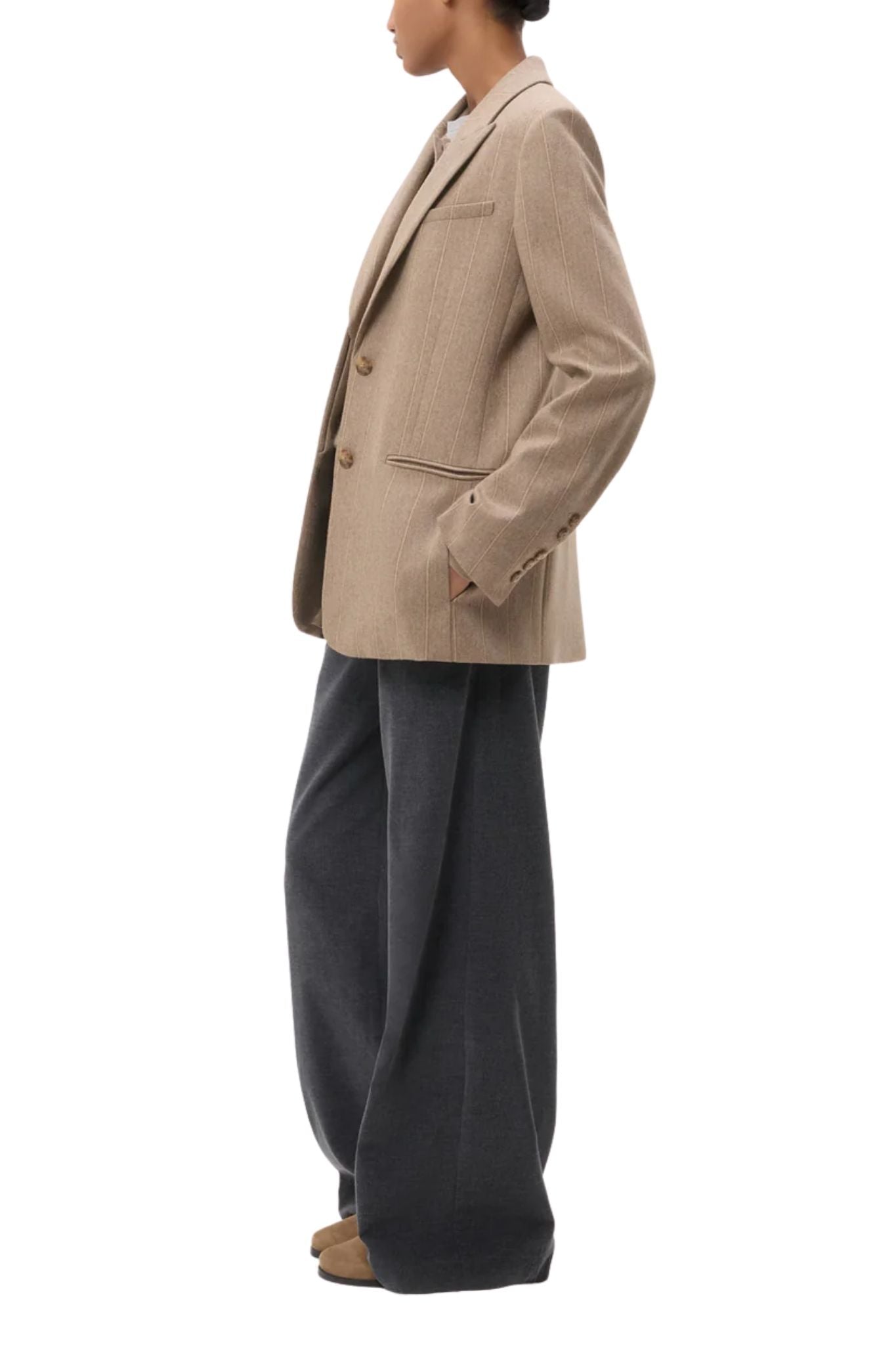 TWP Sweet Pea Without Pintuck - Vermillion