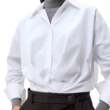 TWP Taken Top in Super Compact Poplin - Vermillion