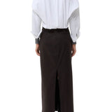 TWP Taken Top in Super Compact Poplin - Vermillion