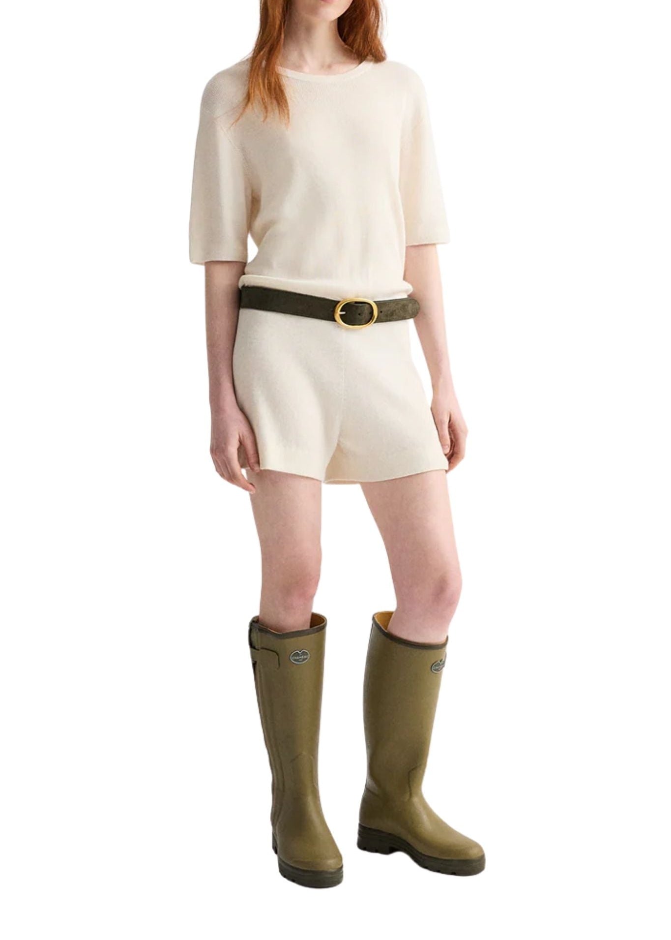 TWP Wide Belt - Vermillion