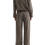 TWP Yellowstone Shirt in Natural Denim - Vermillion