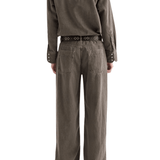 TWP Yellowstone Shirt in Natural Denim - Vermillion