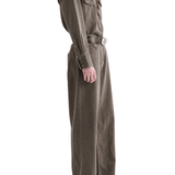 TWP Yellowstone Shirt in Natural Denim - Vermillion