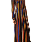 Ulla Johnson Albie Knit Long Sleeve Knit Dress - Vermillion