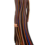 Ulla Johnson Albie Knit Long Sleeve Knit Dress - Vermillion