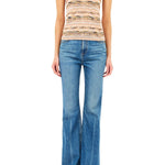 Ulla Johnson Alisa Short Sleeve Knit Top - Vermillion