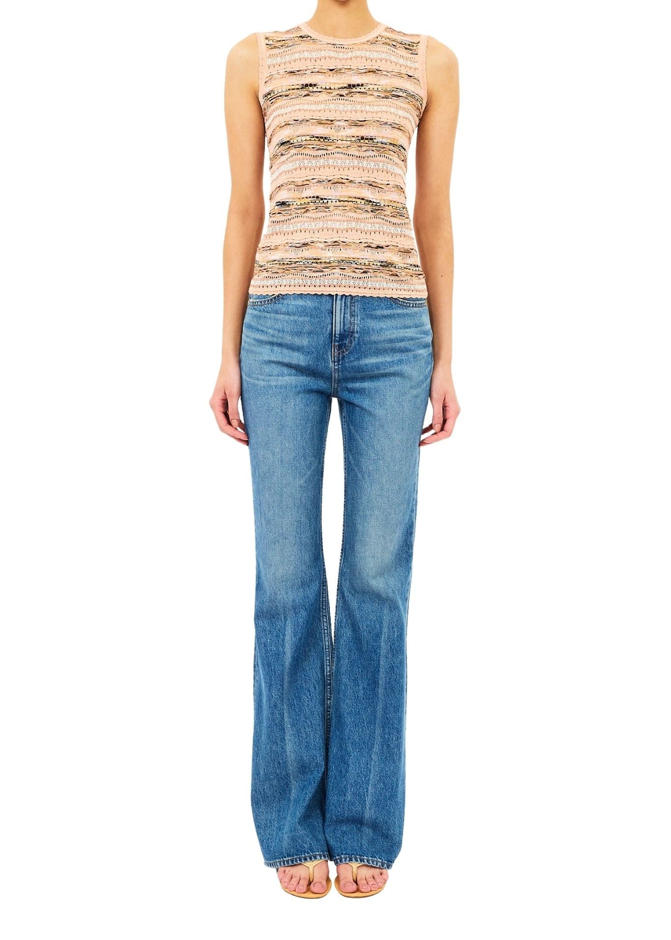 Ulla Johnson Alisa Short Sleeve Knit Top - Vermillion