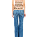 Ulla Johnson Alisa Short Sleeve Knit Top - Vermillion
