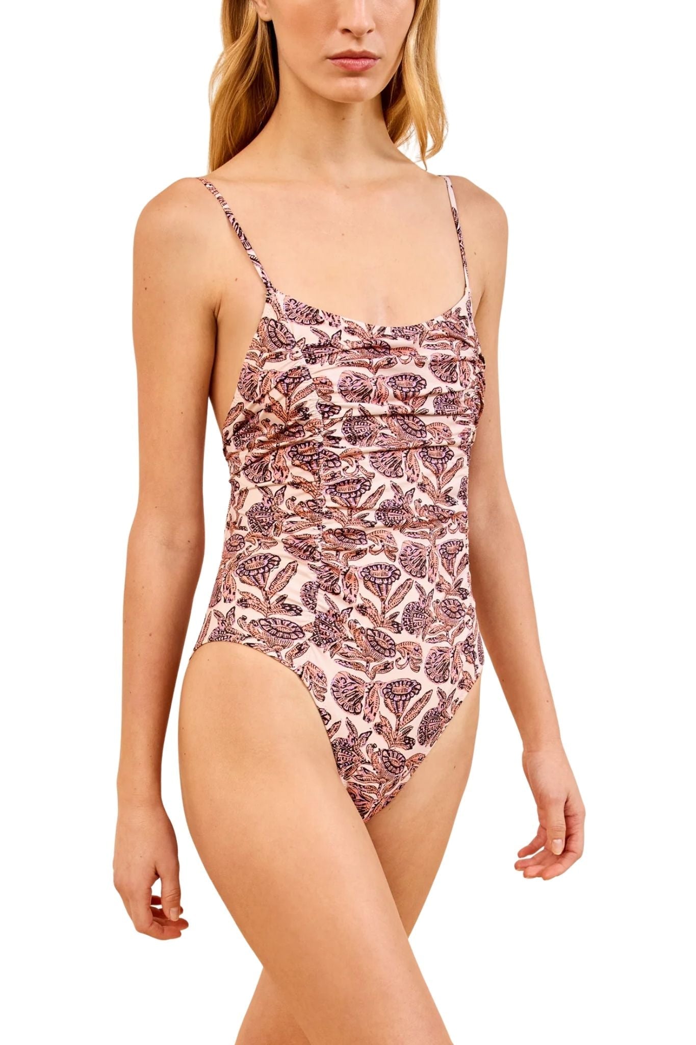 Ulla Johnson Annine Maillot - Vermillion